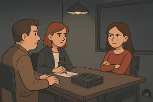 police interrogation room